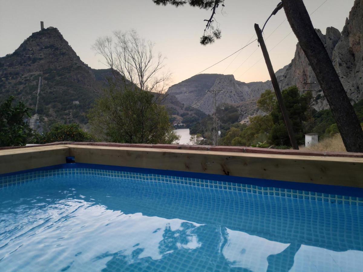 Refugio De El Chorro Villa Buitenkant foto