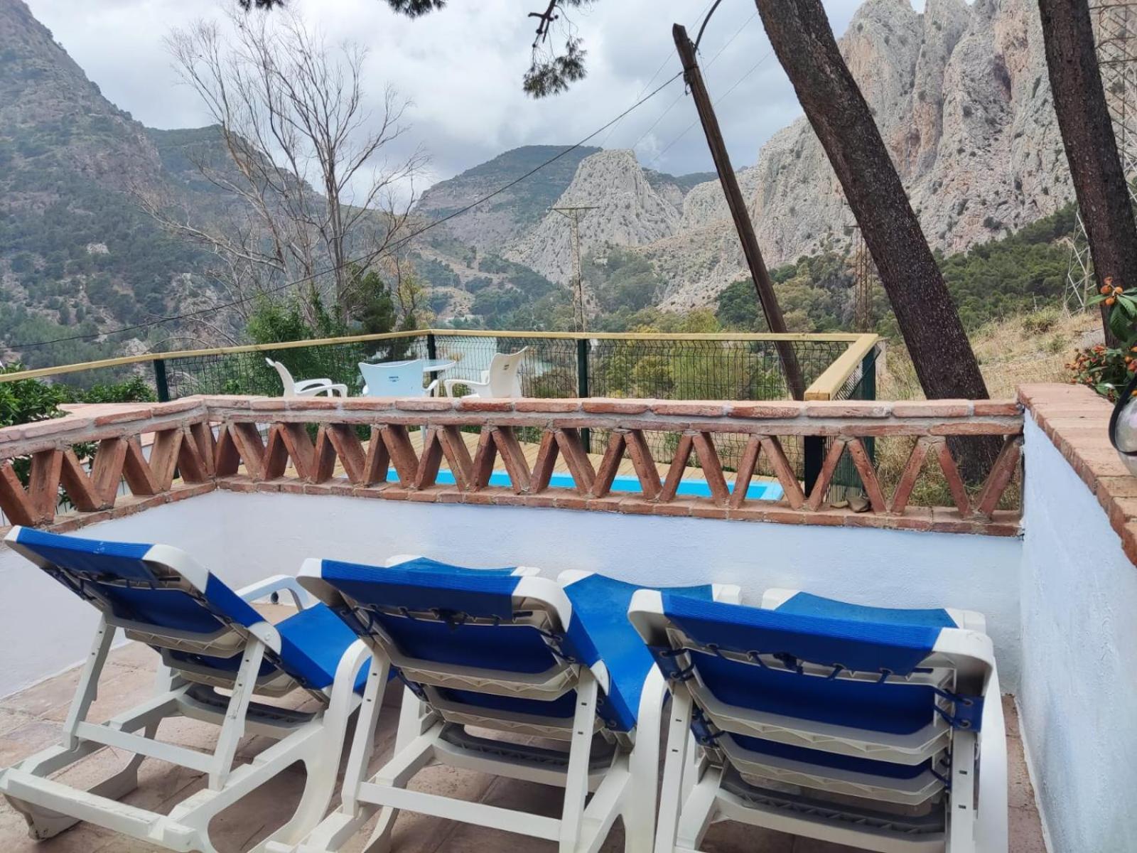 Refugio De El Chorro Villa Buitenkant foto